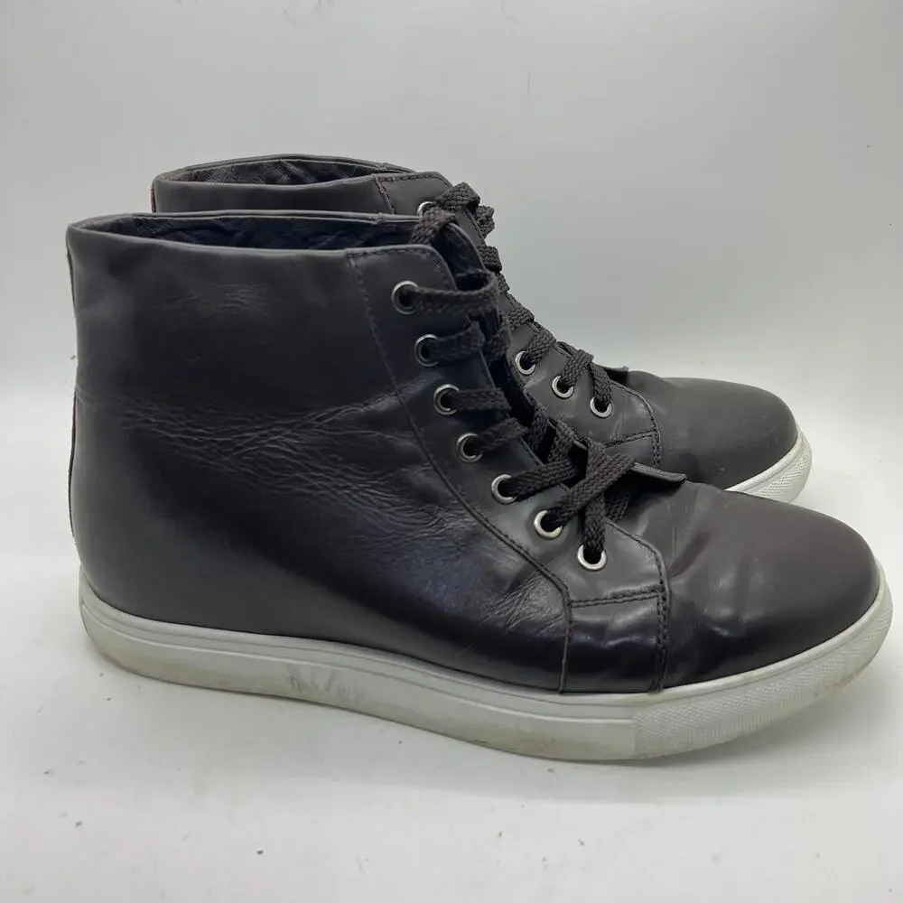 CALTO Leather Casual T18311 2.8 Inches Taller Height Elevator Boots Mens 9